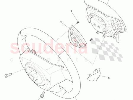 Photo of Steering wheel assy…