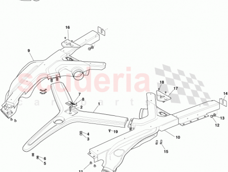 Photo of Brace Bonded Assy LH Engine Bay 12023 04…