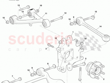 Photo of Arm Assy lower rear suspension LH AY93 5B531…