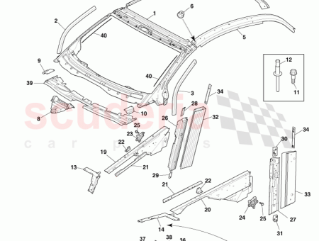 Photo of Bracket Gas Damper Mounting DG43 18178…