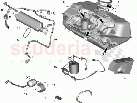 Photo of Cover Fuel Tank Service CD33 9A309…