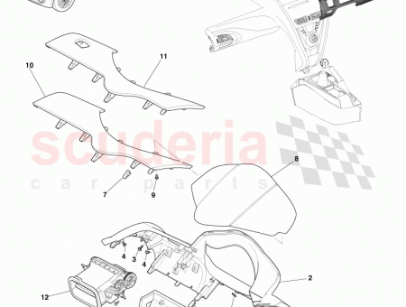 Photo of IP Upper Substrate Assy Drivers RHD AY2Y C043C55…