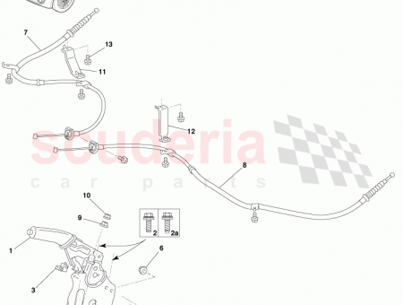 Photo of Cable Assy Parking Brake No 2 46420…