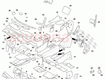 Photo of Insulation quarter panel front side RH AD33 L27746…