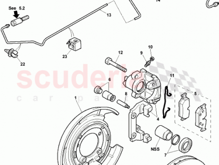 Photo of B CALIPER REAR RH 28…