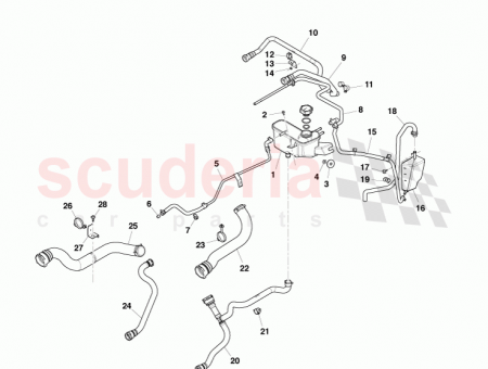 Photo of HOSE THERMOSTAT HOUSING CROSSOVER BLEED 6G33 8003…