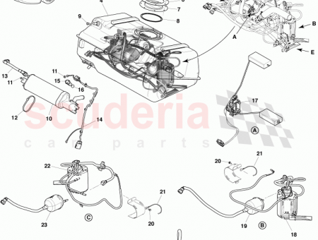 Photo of Tank and Canister Assy Fuel BD23 9C133…