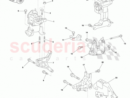 Photo of Stay Engine Mounting LH 12318…