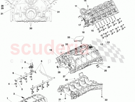 Photo of Engine assy V8 Vantage…