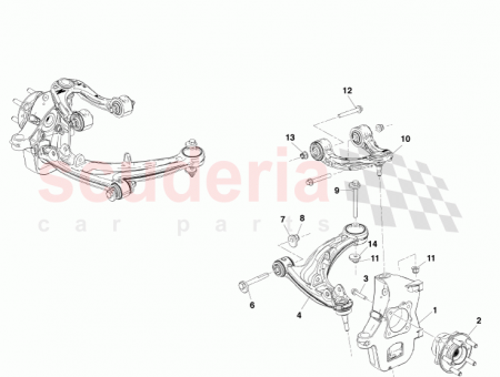 Photo of ARM BSHG ASSY FRT 6G33 3A052…