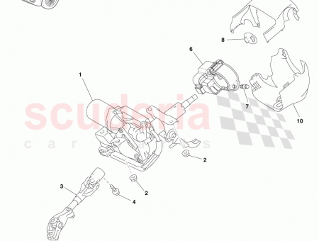 Photo of Column Assy Steering LHD 45250…