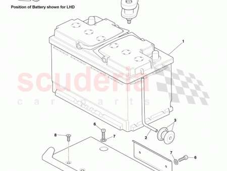 Photo of Clamp battery mounting 12023 15 1010…