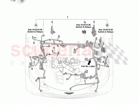 Photo of Harness Engine Room Main LHD AUTO 82111…