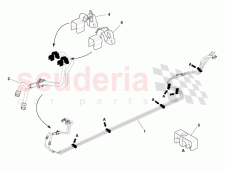 Photo of FUEL RAIL INLET PIPE ASSEMBLY 4G43 9F911…