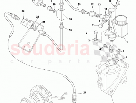 Photo of FLEX HOSE ASY CLUTCH GT 33 125418…