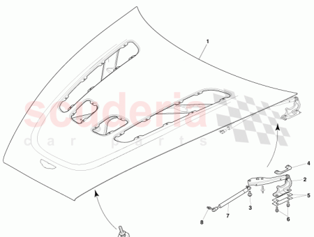 Photo of SHIM 1mm HOOD SIDE PANEL HINGE 6G33 16B955…