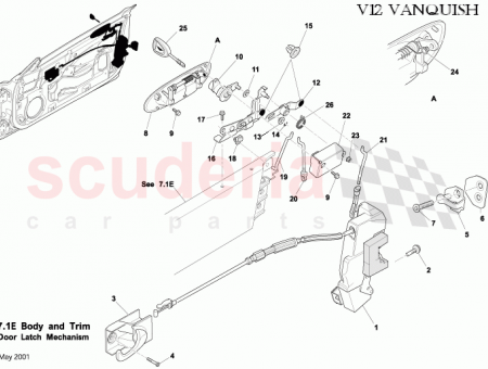 Photo of LOCK SET LHD 1R12 652445…