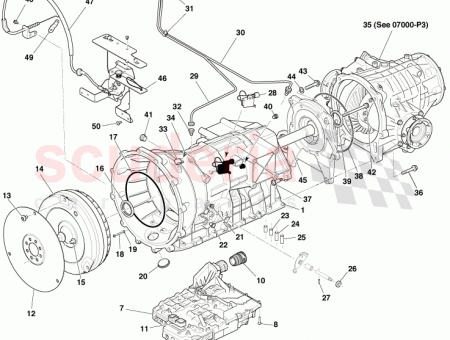 Photo of O Ring Transmission Adapter Plate Rear 4G43 7J271…