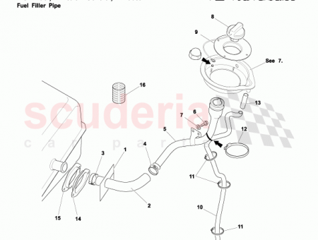 Photo of FUEL FILLER PIPE ASSY 4R12 340683…