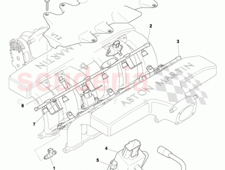 Photo of SUPPORT BRKT INLET 1R12 08…