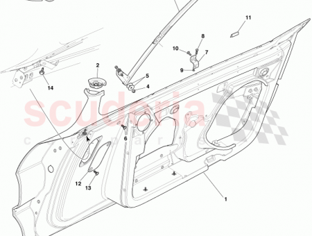 Photo of Door Bonded Assy RH DBYA02052…