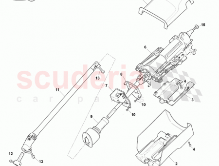 Photo of Shroud assy steering column lower…