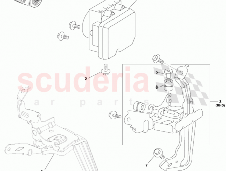 Photo of Cushion Brake Actuator Bolt 44546…