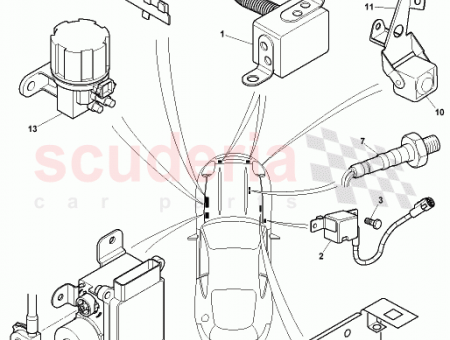 Photo of BRACKET SECURITY SIREN COUPE 37…