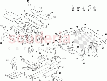 Photo of Baffle body front panel centre…