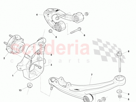 Photo of Arm assy Front Suspension Upper LH DG43 3091…