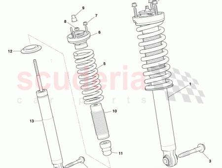 Photo of ASSY SPRING COIL REAR COUPE 6G33 5560…