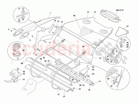 Photo of NUT M4 HEX FLG BLACK GRD 8…