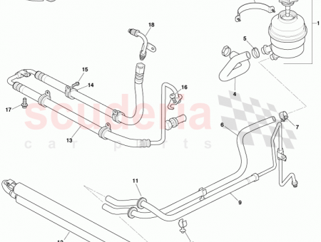 Photo of Tube Assy power steering pump outlet AY93 3494…