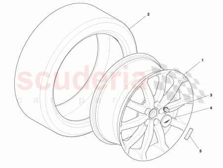 Photo of FRONT WHEEL 19 inch DIAMOND TURNED WHEEL AG43…