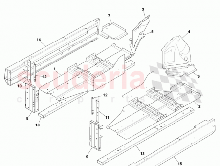 Photo of MEMBER FLOOR SIDE FRONT CG43 10120…