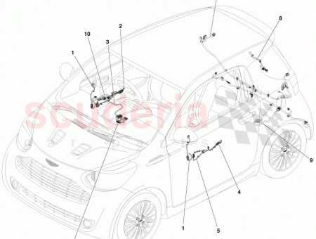 Photo of Harness Rear Bumper AY2Y 15B484…