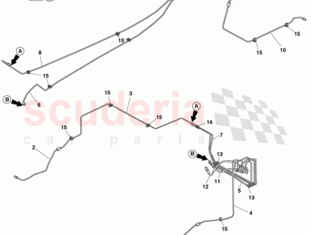 Photo of Brake Line front left B 12023 03 7044…