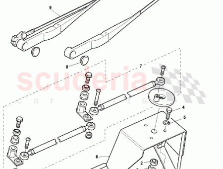 Photo of BRACKET ASSY WIPER MOTOR LHD NEXT 37 121087…