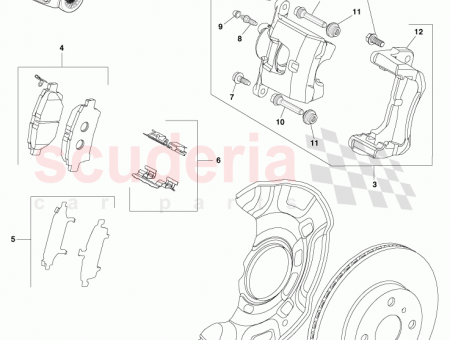 Photo of Cover Disc Brake Dust Front LH 47782…