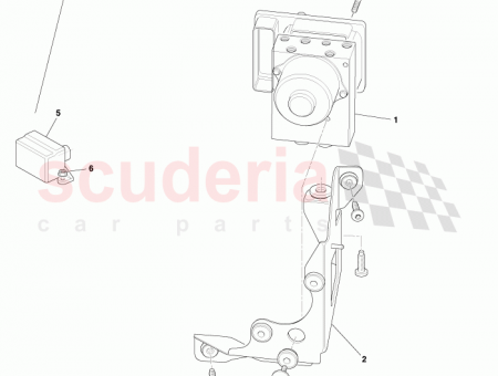 Photo of Bracket DSC Modulator 8D33 2C213…