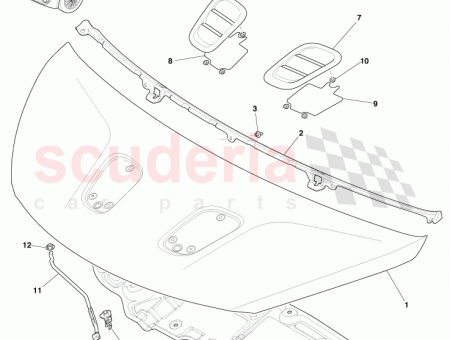 Photo of Support Assy Hood 53440…