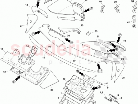 Photo of Sight Shield Glove Compartment Assy 6G33 56241…