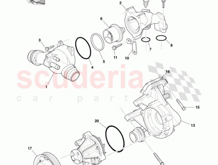 Photo of WATER PUMP ASSEMBLY AD23 8K168…