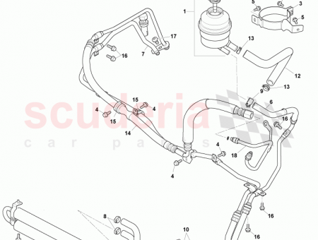 Photo of Hose Reservoir to Pump Suction DG43 3E525…