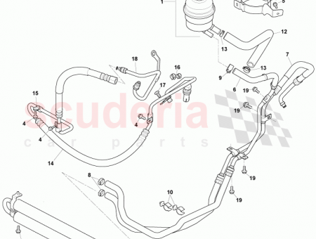 Photo of HOSE ASY PAS PMP LHD FD33 3A719…