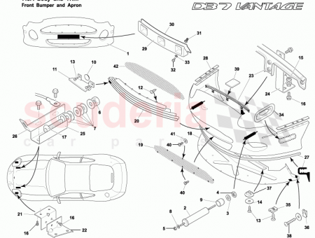 Photo of STRUT ASSY BUMPER FRONT 72 122138…