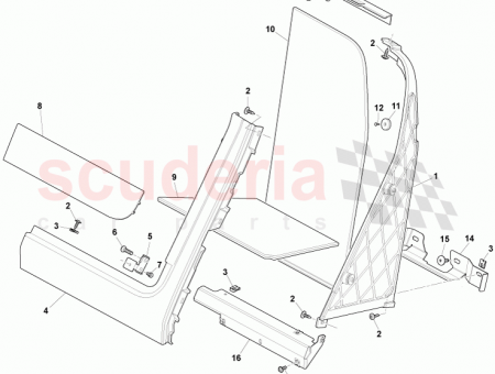 Photo of Panel Assy Stowage Compartment Lower RH DD33 11766…