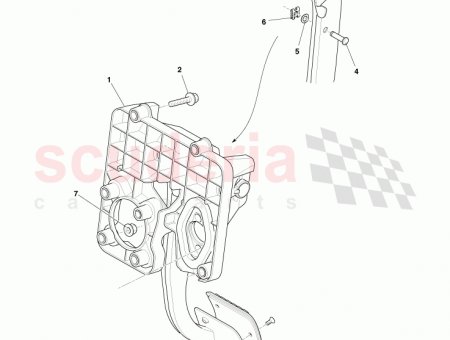 Photo of Pedalbox Assembly AUTO LHD 4G43 2450…