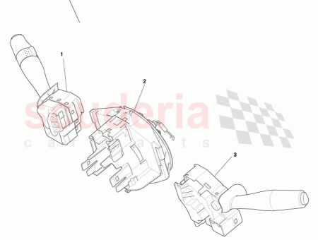 Photo of CLOCKSPRING ASSY STEERING COLUMN SWITCHES 4G43 37…