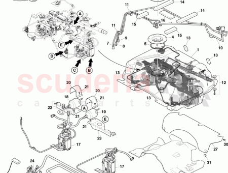 Photo of FUEL TANK ASSEMBLY AD43 9K007…